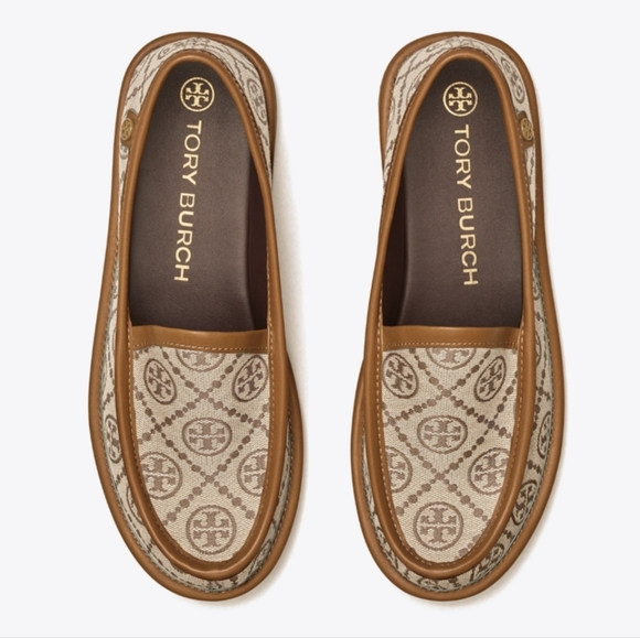 Tory Burch Buddy T Monogram loafer - Picture 1 of 6